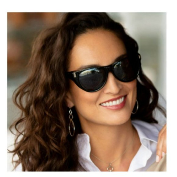 SolarShield Accessories - Solar Shield Cat Eye Fits-Over Sunglasses Frissell Polycarbonate II Smoke